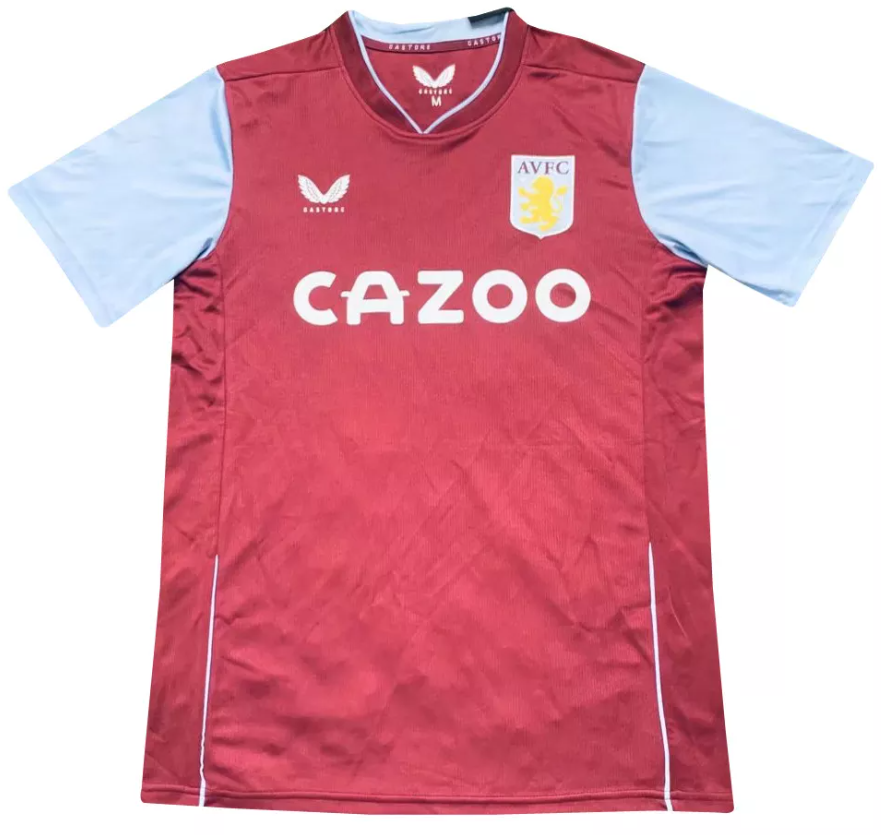 Camisa I Aston Villa 2022 2023 Castore oficial 